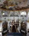 Innenraum, Sicht von Galerie zum Hauptaltar