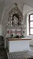 Altar im Innern der Kapelle