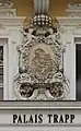 Allianzwappen am Palais Trapp in Innsbruck