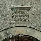 Haus Dais mit historischer Inschrift