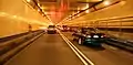 Durchfahrt durch den Tunnel