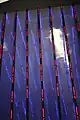Installation for Bilbao (1997), Elektronische LED-Säulen von Jenny Holzer
