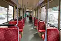 Innenansicht eines Wagens des Typs 7400
