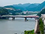 Inuyama-Brücke über den Kiso
