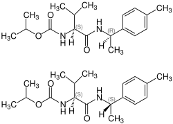 Strukturformel von Iprovalicarb