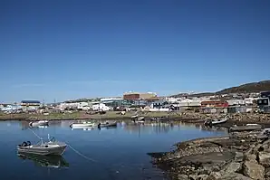 Hafengebiet von Iqaluit