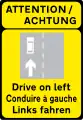 W-169Links fahren