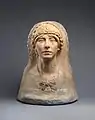 Irene Millet (kolorierter Gips, 1917), Metropolitan Museum of Art, New York