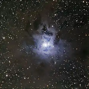 Der Irisnebel NGC 7023 ist ein Reflexionsnebel