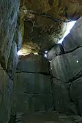 Blick in das Innere des Ishibutai-Kofun