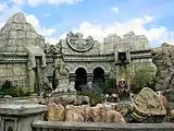 Kulisse der Show Poseidon’s Fury