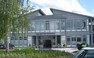 Die frühere Fernmeldeschule als möglicher Standort des Gymnasiums