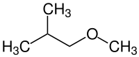 Struktur von Isobutylmethylether