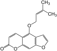 Strukturformel von Isoimperatorin