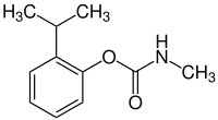 Strukturformel von Isoprocarb
