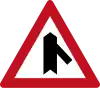 123  Von rechts einmündende Nebenstraße