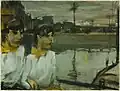 I. Israëls: Zwei Waspitten am Prins Hendrikkade (1892–1895)