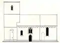 Südseite der alten Kirche