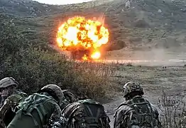 Soldaten des 11. Pionier-Regiments