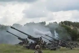 FH70-Feldhaubitzen, 21. Artillerie-Regiment Trieste