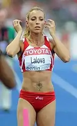 Iwet LalowaRang sieben in 11,76 s