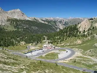 Blick vom Pass des Col d’Izoard nach Norden
