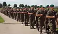 Rekruten des Jägerbataillons 12