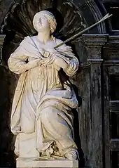 Heilige Ursula in der Notre-Dame du Sablon/Onze-Lieve-Vrouw ten Zavel (1651)