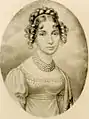 Porträt von Joanna Grudzińska (1821)