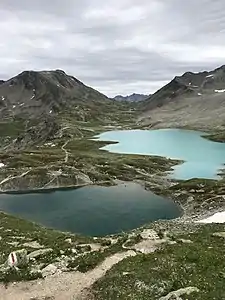 Blick auf die Jöriseen aus Nordwesten (via Jöriflüelafurgga)