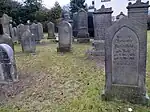 Blick auf den Friedhof
