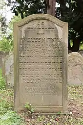 Grab von Isaac Offenbach auf dem jüdischen Friedhof in Köln-Deutz