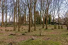 Grabsteine auf dem jüdischen Friedhof Westerrönfeld