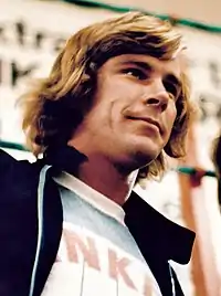 Beendete im WR7 seine Karriere: James Hunt, Weltmeister von 1976
