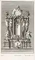 Tabernakel-Entwurf (Deckblatt) 1720–1730