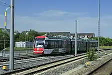 Citylink auf dem Verbindungsgleis am Hauptbahnhof