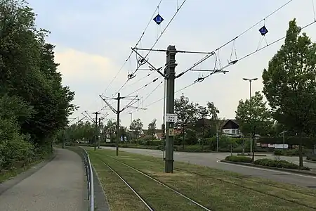 Systemwechsel der Stadtbahnstrecke Wörth (Rhein) im Karlsruher Stadtbahnnetz von 15 kV, 16,7 Hz Wechsel- auf 750 V Gleichspannung, Seite 15 kV