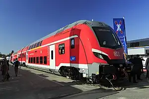Steuerwagen der zweiten Generation auf der InnoTrans 2018