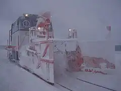 Schneeschleuder