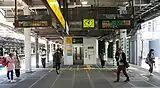 Bahnsteig 3/4 (Saikyō-Linie, Shōnan-Shinjuku-Linie)
