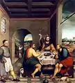 Gemälde „Cena in Emmaus“ von Jacopo Bassano (1537/38) in der Kirche von Cittadella