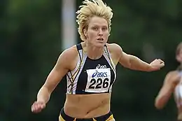 Jacqueline PoelmanRang sechs in 23,51 s
