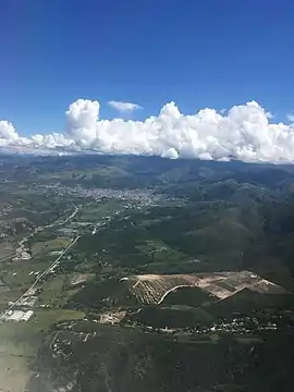 Luftbild von Jaén