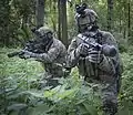 Jagdkommandosoldaten bei einer Übung