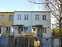 Doppelhaus in der Werkbundsiedlung