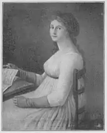 Gottlieb Schick, Bildnis Charlotte Fossetta, 1800 (siehe Titelbild).