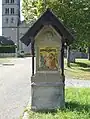 Eine der dreizehn Kreuzwegstationen