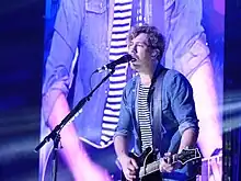 James Bourne auf der Bühne