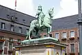 Jan-Wellem-Denkmal auf dem Marktplatz in Düsseldorf, 2006