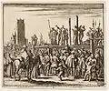 Verbrennung von Jan Woutersz van Kuyk und Adriaanken Jans in 1572 Dordrecht